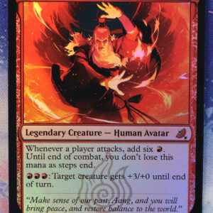 Avatar Roku, Firebender #112 TLE foil