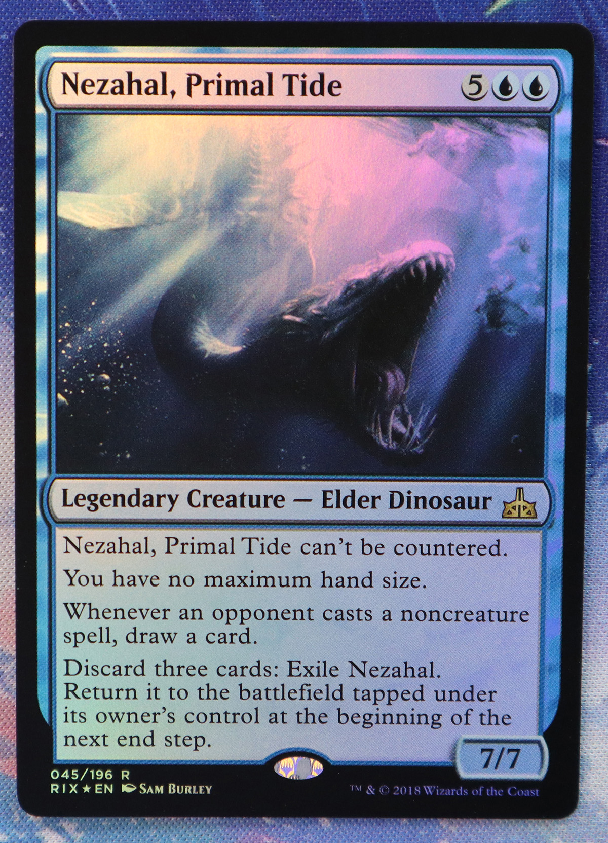 Nezahal, Primal Tide #45 RIX foil