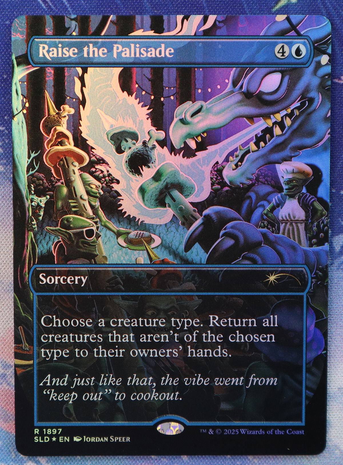 Raise the Palisade #1897 SLD foil