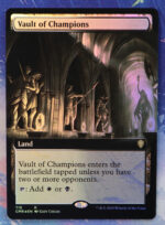 Vault of Champions extended art Commander Legends (CMR) foil