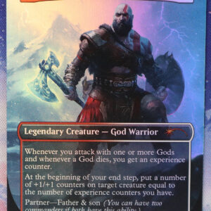 Kratos, Stoic Father #2213 SLD foil