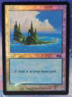 Island Urza's Saga arena land foil