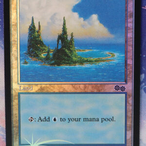 Island Urza's Saga arena land foil