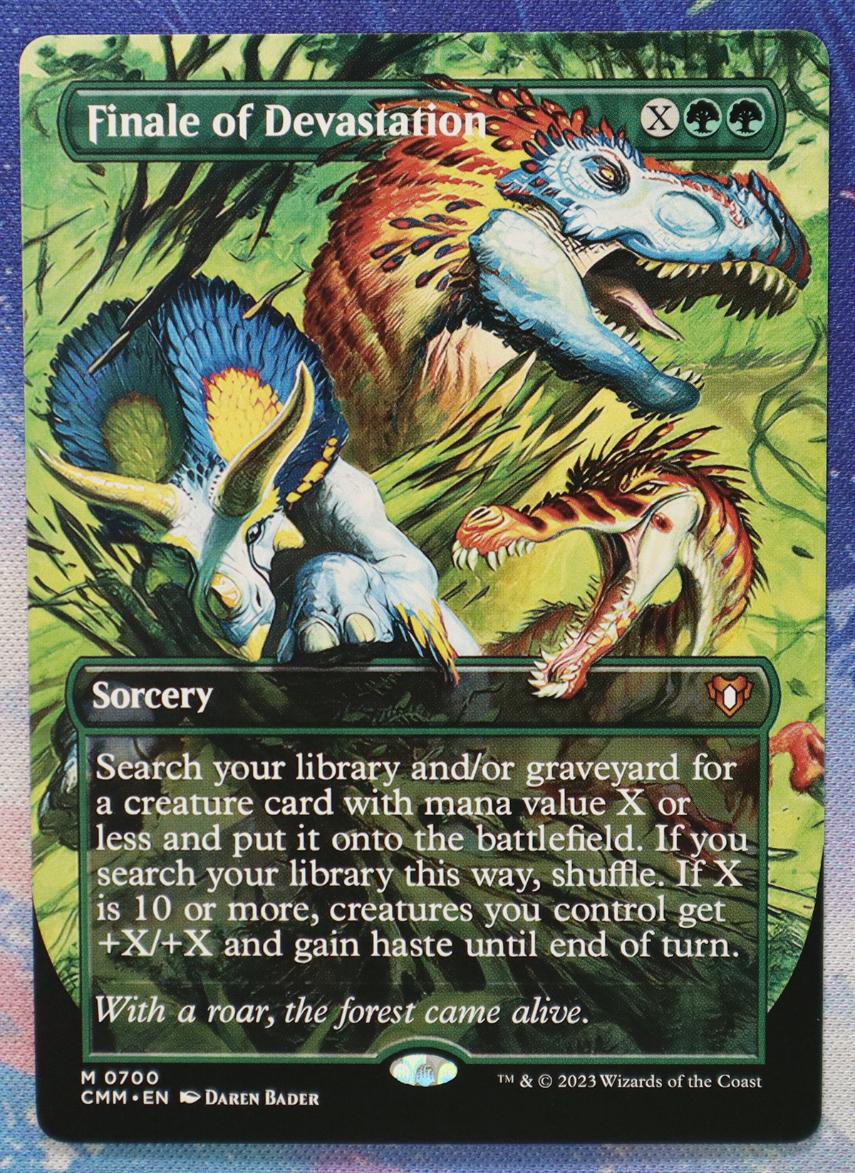 Finale of Devastation #700 Commander Masters (CMM) hologram