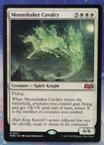 Moonshaker Cavalry #21 regular art Wilds of Eldraine (WOE) hologram