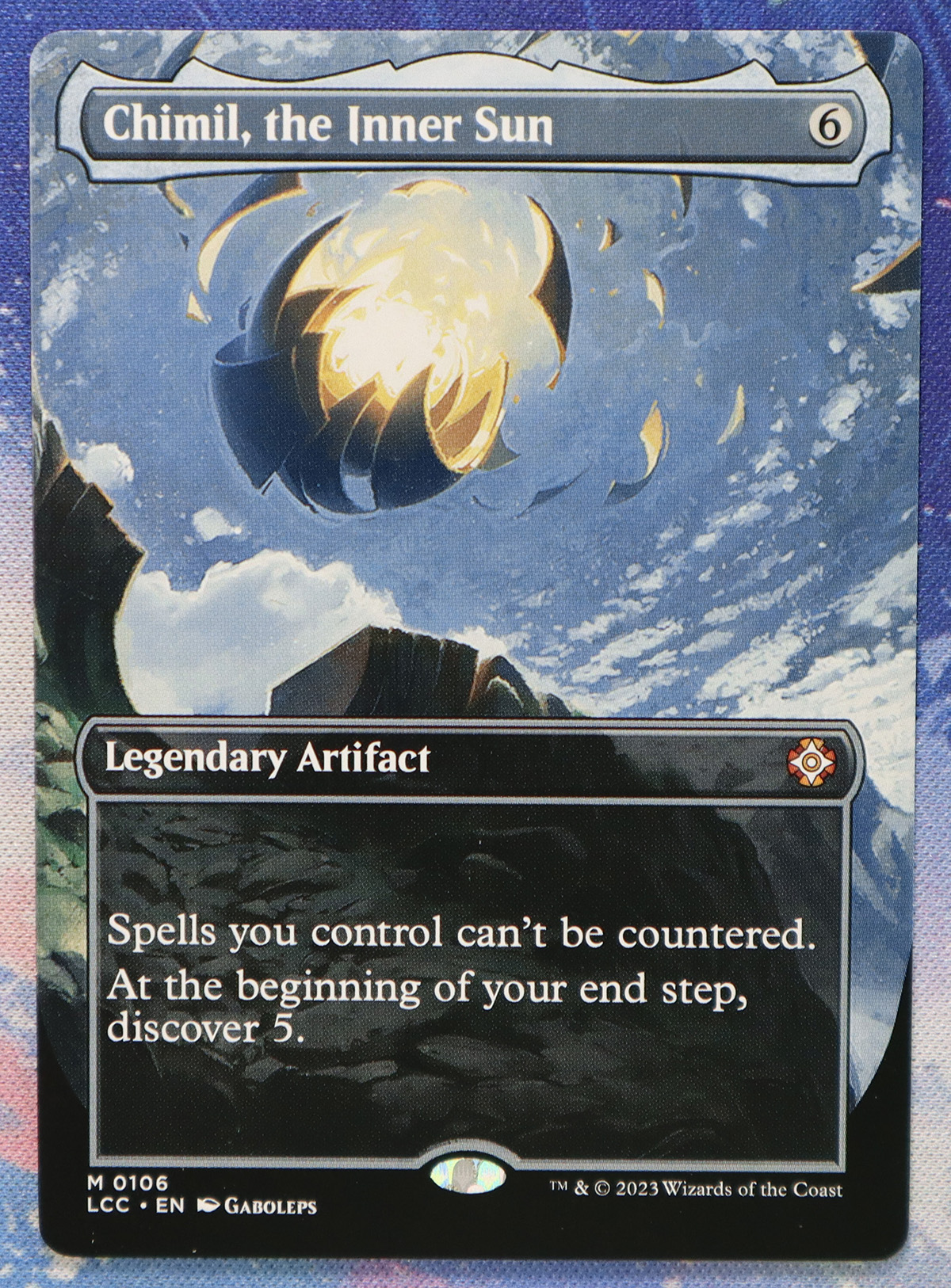 Chimil, the Inner Sun #106 The Lost Caverns of Ixalan Commander (LCC) hologram