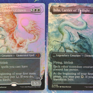 Eirdu, Carrier of Dawn / Isilu, Carrier of Twilight #286 ECL double foil