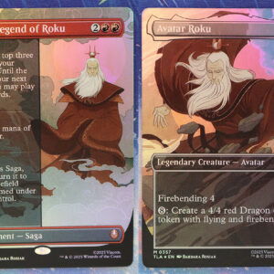 The Legend of Roku / Avatar Roku TLA double foil