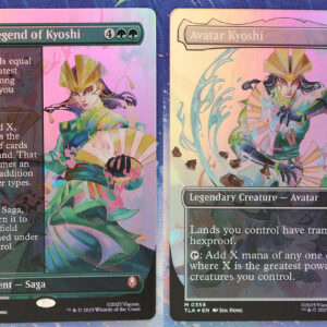 The Legend of Kyoshi / Avatar Kyoshi #358 TLA double foil