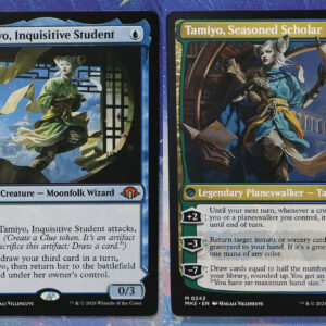 Tamiyo, Inquisitive Student / Tamiyo, Seasoned Scholar #242 Modern Horizons 3 (MH3) double hologram