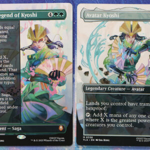The Legend of Kyoshi / Avatar Kyoshi #358 TLA double hologram