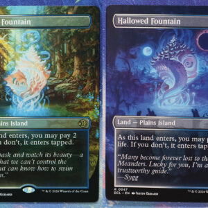 Hallowed Fountain #347 ECL double hologram